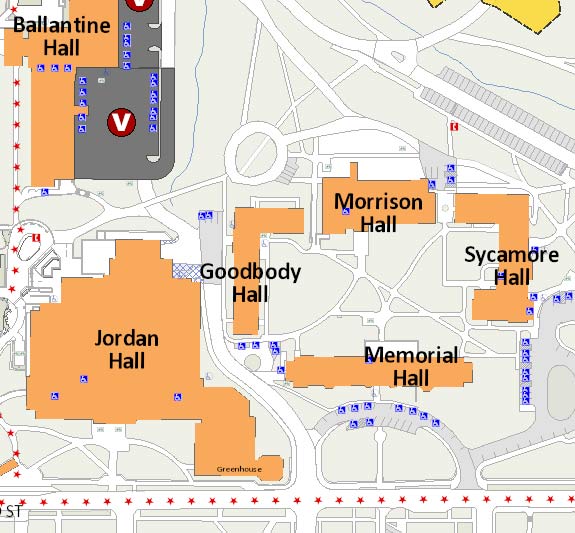 Map of IU Campus